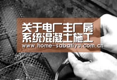 关于电厂主厂房系统混凝土施工的若干研究‘沙巴体育’(图1) 沙巴体育官网